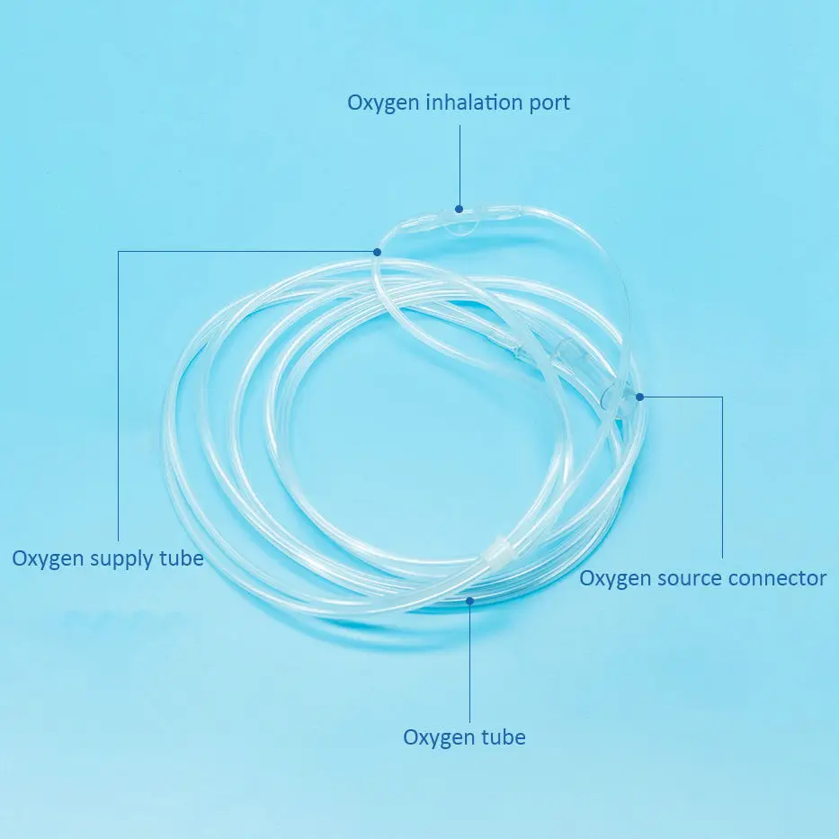 Оптовая продажа O2/CO2 линия отбора проб носовой кислородной канюли
