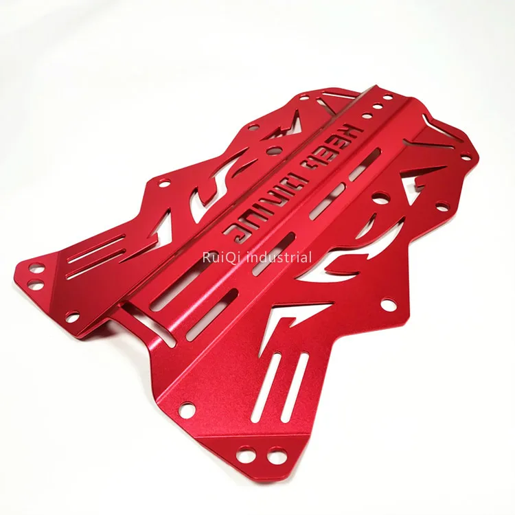 customized 7075 aluminium alloy diving plate bracket stamping bending processing