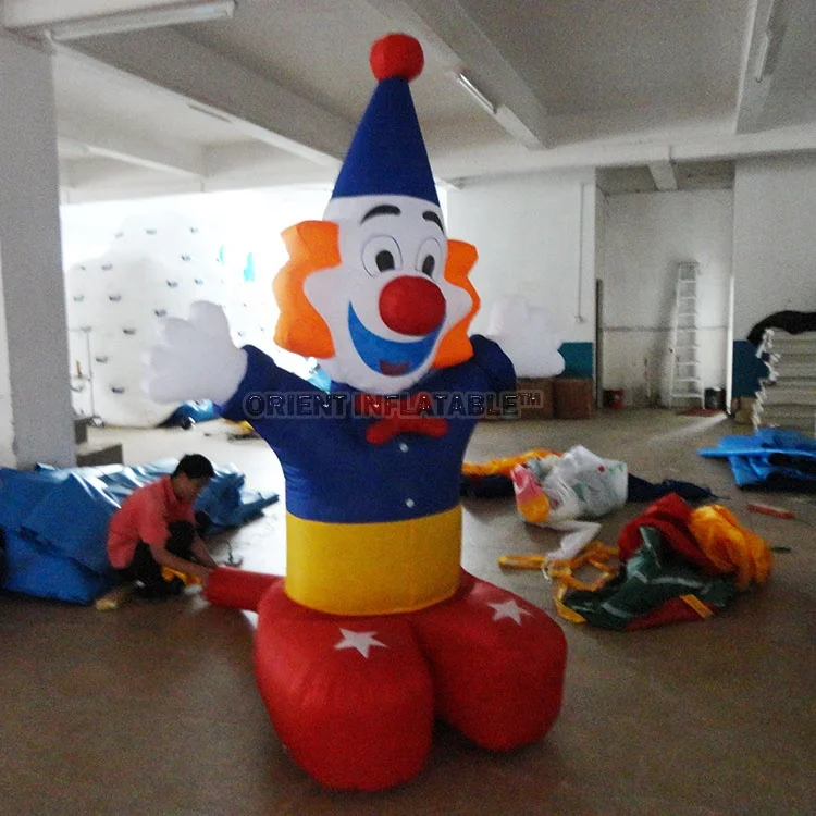 Orient Inflatables custom promotion clown man Inflatable cartoon figure circus inflatable character