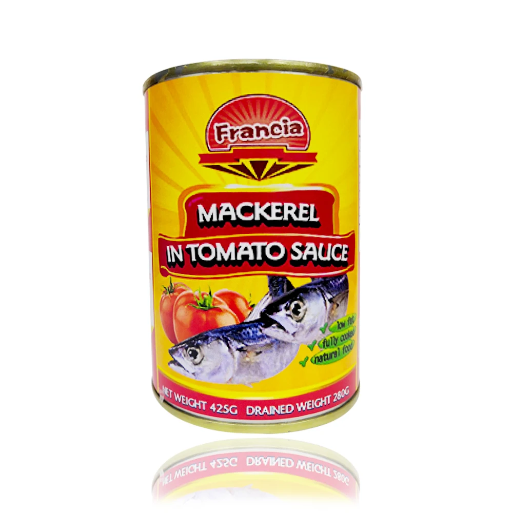 Cheapest Canned Customized Manufacturing Food Canning Fish In Tomato Sauce