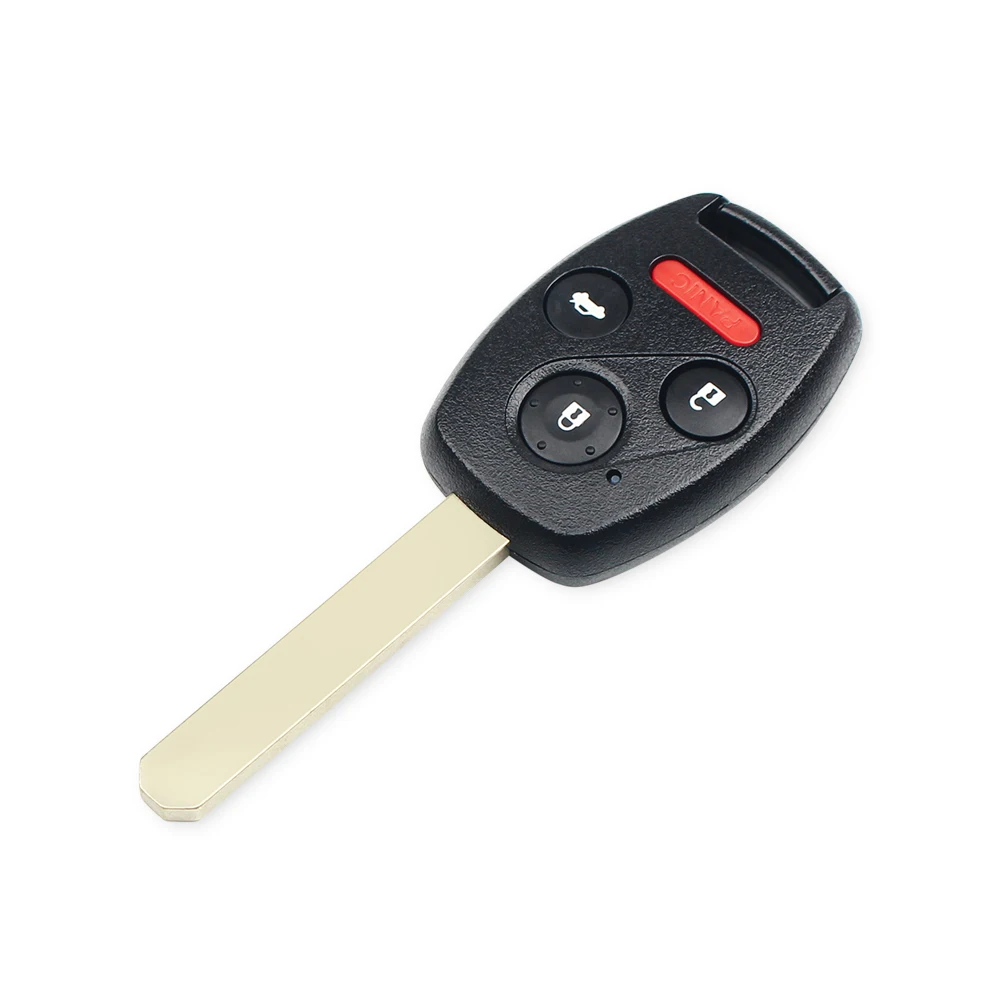 KEYYOU313.8Mhz 4 Button With Panic MLBHLIK-1T Remote Key Fob For Honda Accord 2008 2009 2010 2011 2012 ID46 Chip Smart Car Key