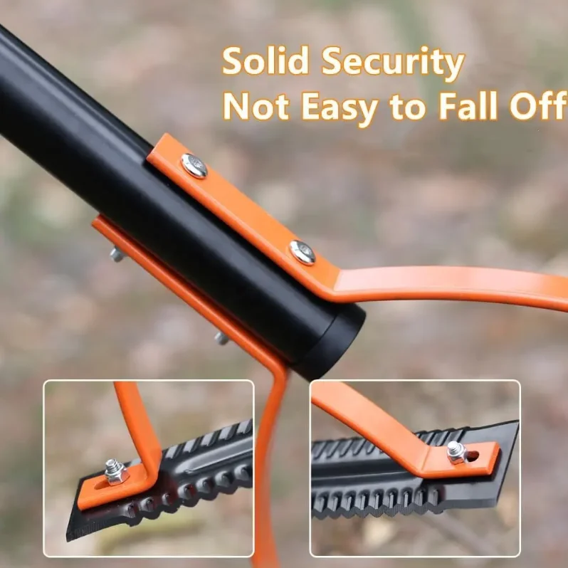 Serrated Double-Edged Sharp Blade Manual Grass Weeder for Garden Weeding with Hand Tools Weed Cutter for Garden Care