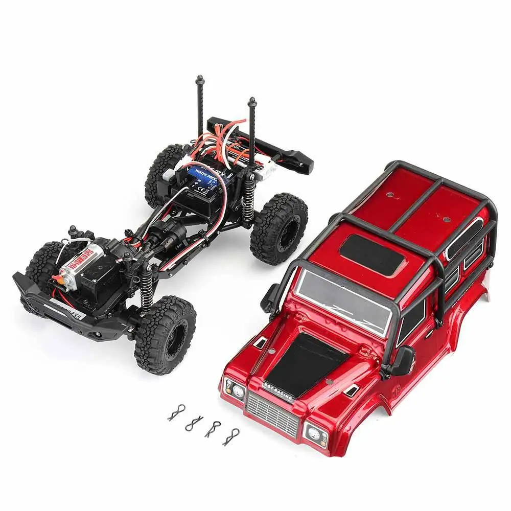 RGT 136240 V2 1/24 2 4G 2CH 4WD мини радиоуправляемая машина 15 км/ч модель радиоуправляемого внедорожника Rock Crawler игрушки подарок для