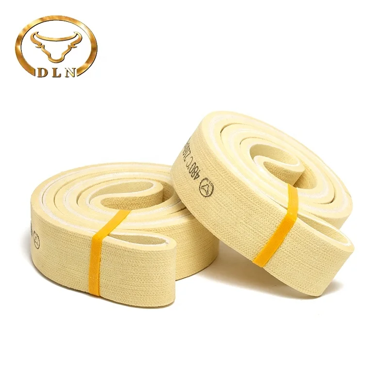 
High quality industrial para aramid seamless felt belt for aluminium extrusion handling system 