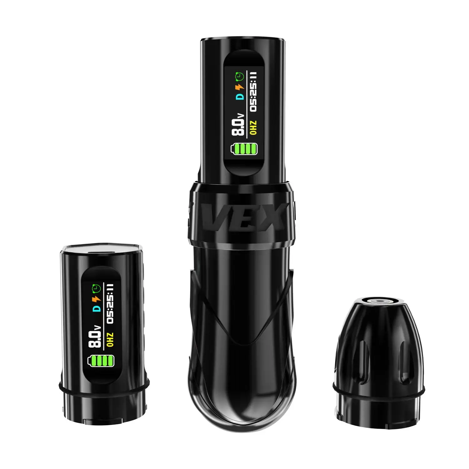 New Premium Coreless Motor Double Batteries Electric Tattoo Kit Wireless Tattoo Pen Machine with RCA Connection