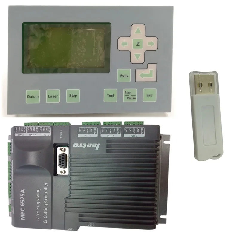 Trocen CO2 Laser Control System AWC7813 Replace MPC6525A Leetro Controller For Laser Engraving And Cutting Machine