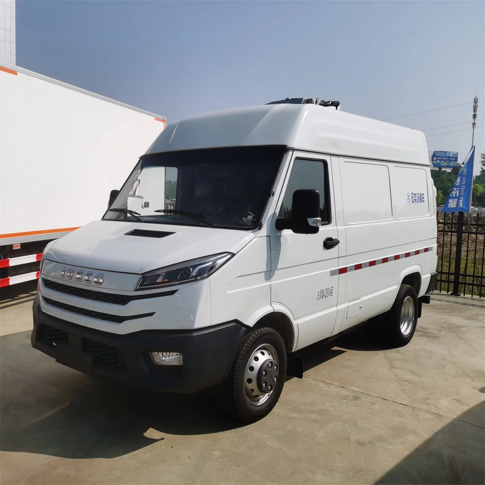 Hot 4*2  3  tons light refrigerated  Van Truck FOR SALE VAN BOX length 4200 to 9600 mm
