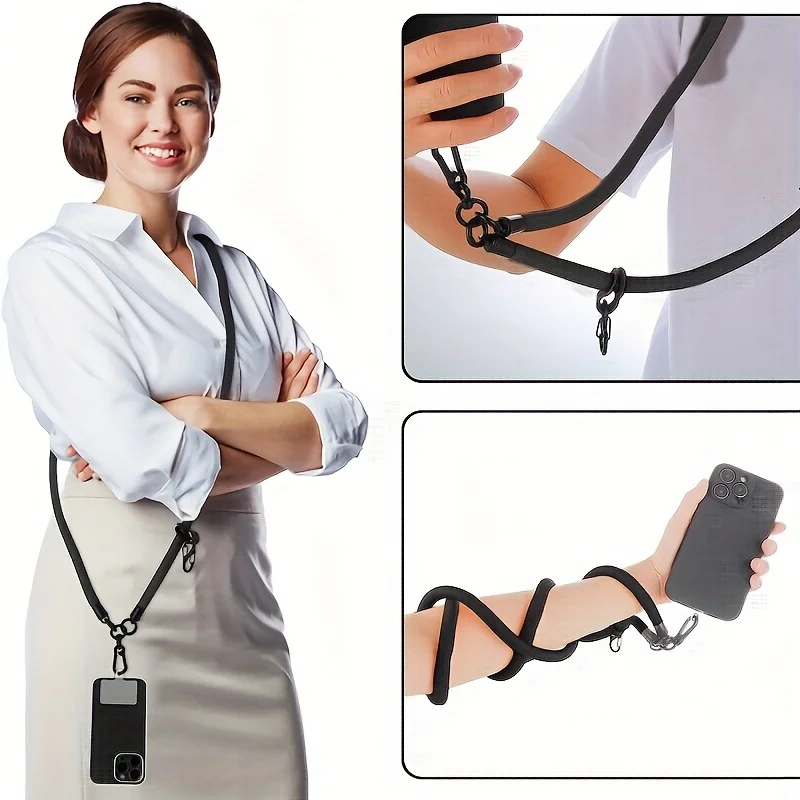 New generation upgraded mobile phone lanyard crossbody mobile phone case camera strap hanging neck rope