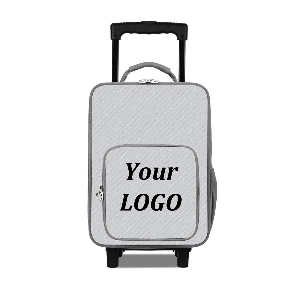 Flamingo Print Travel Suitcase Luggage Box for Kids Children