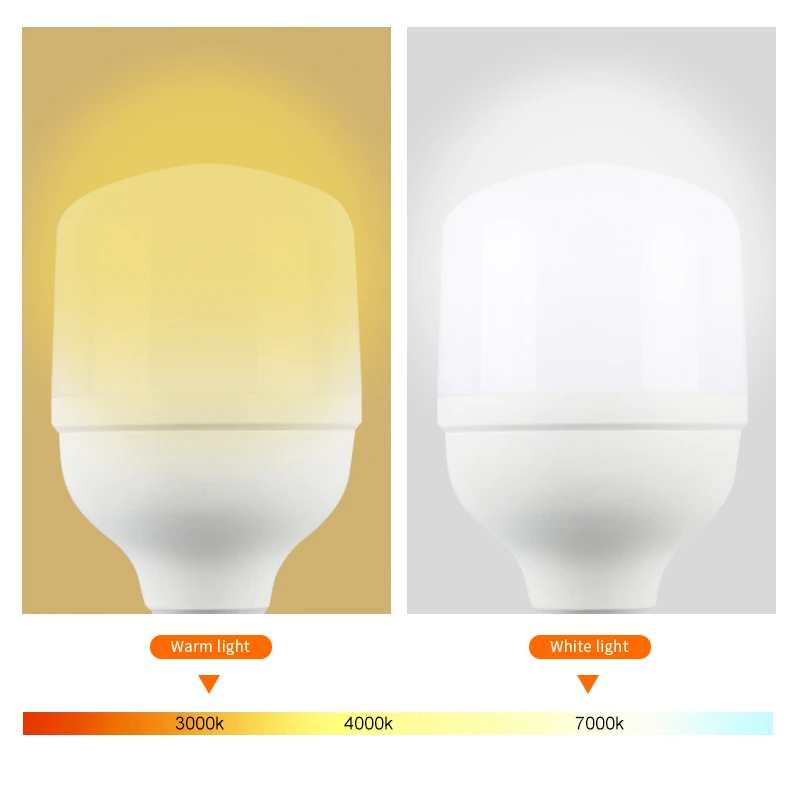 
Hot Selling 6500k Daylight E27 E22 Home 40 50 60w Energy Saver Led Bulbs Raw Material 
