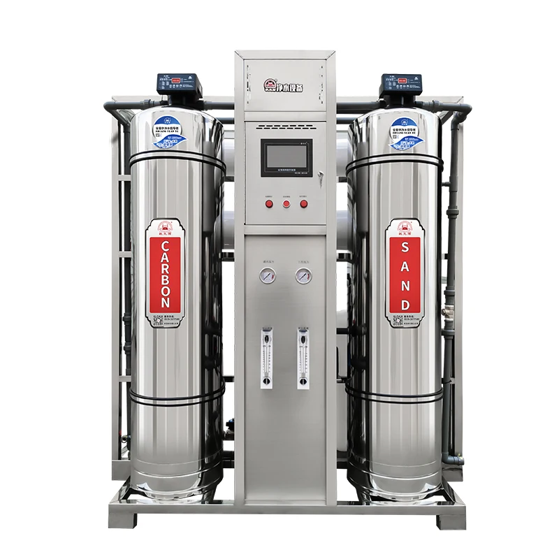 Pure Mineral Drinking Water Reverse Osmosis System Purifying Filters Purifier Machine RO Purification Water Treatment Plant