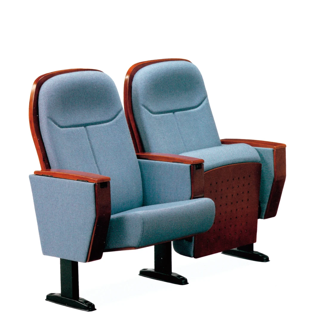 Bestselling Luxury Cinema Lecture Hall Chair Auditorium Church Chair with Writing board