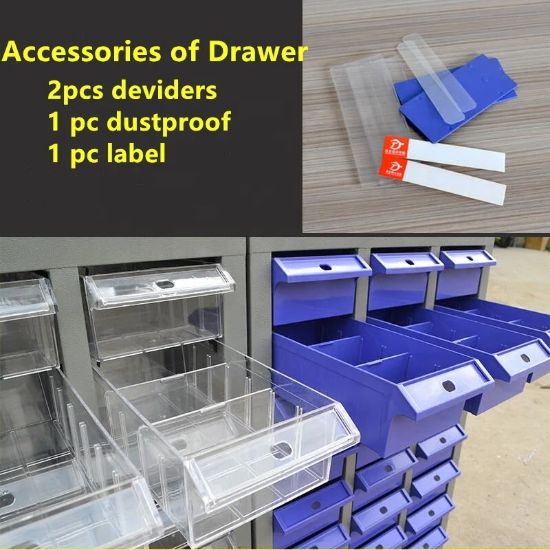 Plastic Drawer Parts Cabinet 75 Drawer Storage Electronic Component Drawers Storage Cabinet