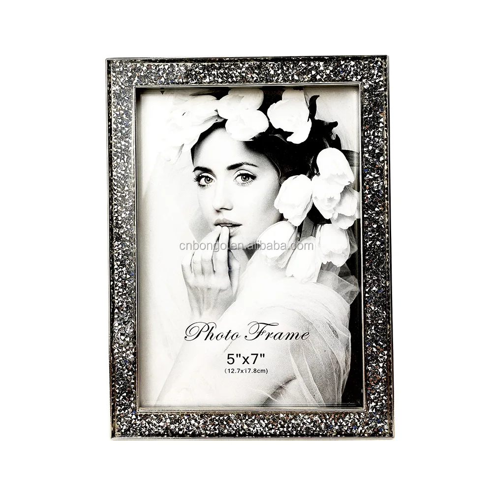 wholesale gold plated metal enamel picture photo frame