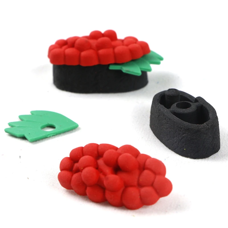 Promotion school  3D Food Sushi Shaped Pencil Eraser novelty japanese erasers