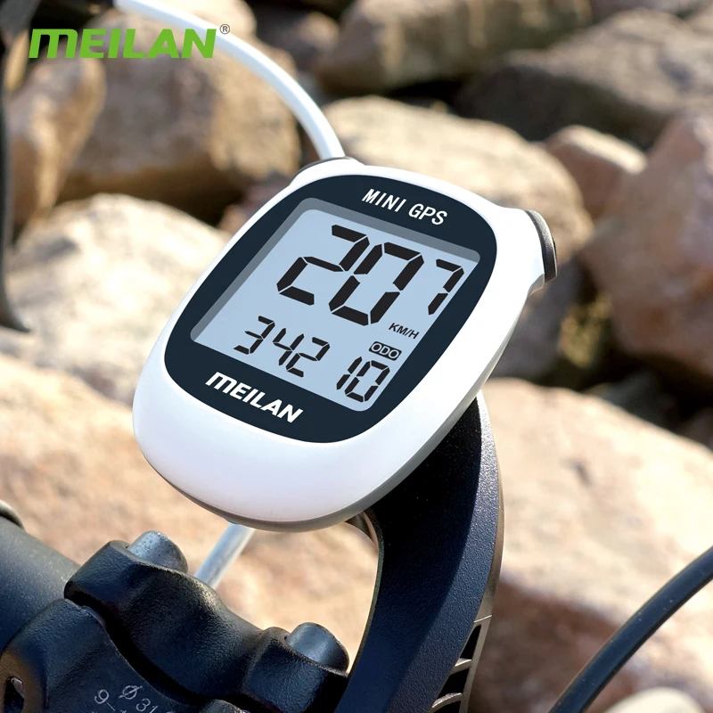 Беспроводной и GPS Спидометр Meilan M3, велосипедный компьютер, мини GPS, велосипедный компьютер, 1,7 дюймов, антибликовый, высококачественный дисплей, велосипедный измеритель