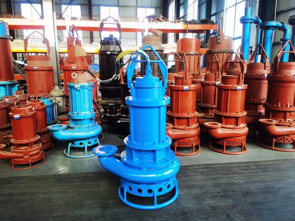 20 tons 30 tons 40 tons Excavator Mounted Submersible Dredging Suction Pump  with Side  Cutter For Dredge Lake