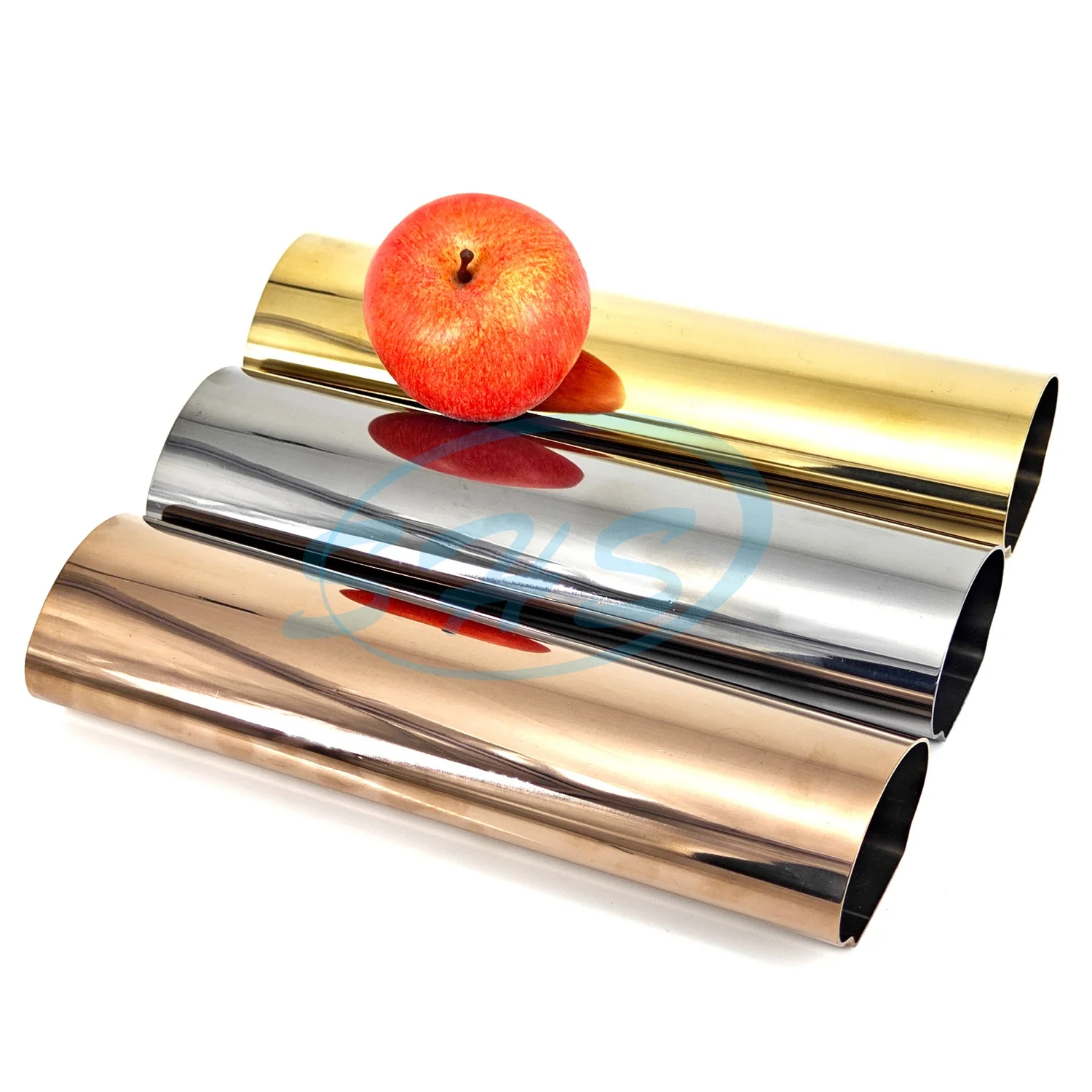 AISI 201 304 316L stainless special shaped pipes with mirror & golden black rose golden PVD plated Tube for Balustrade Handrail
