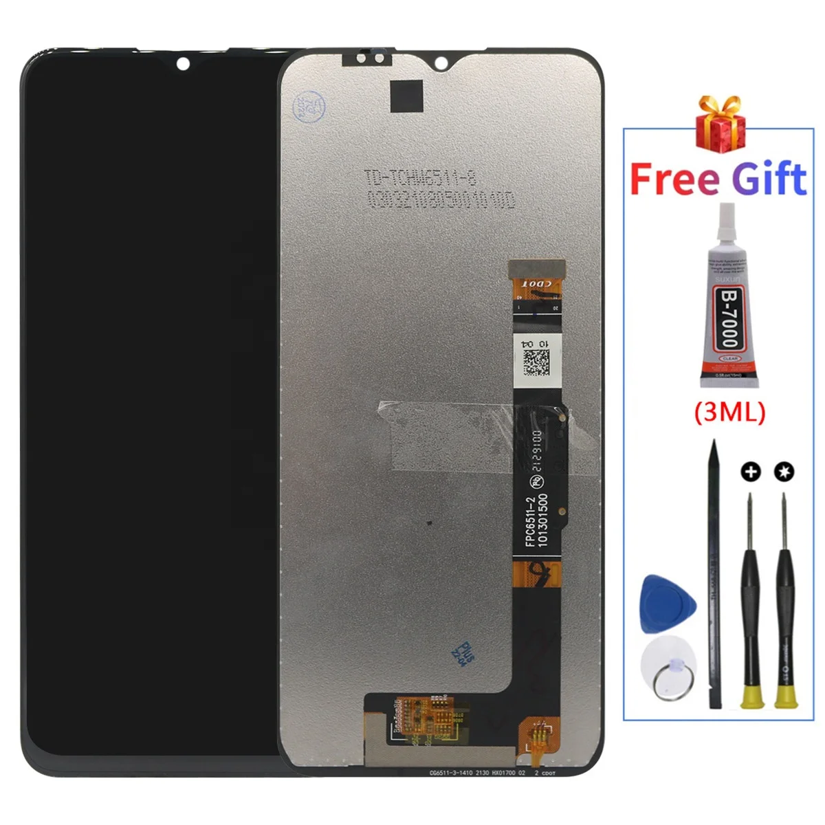 Cheap Mobile Phone LCDs phone camera led module for TCL 20 XE 5087z 30 XE 5G T767W 30 SE 6.52 apple phone