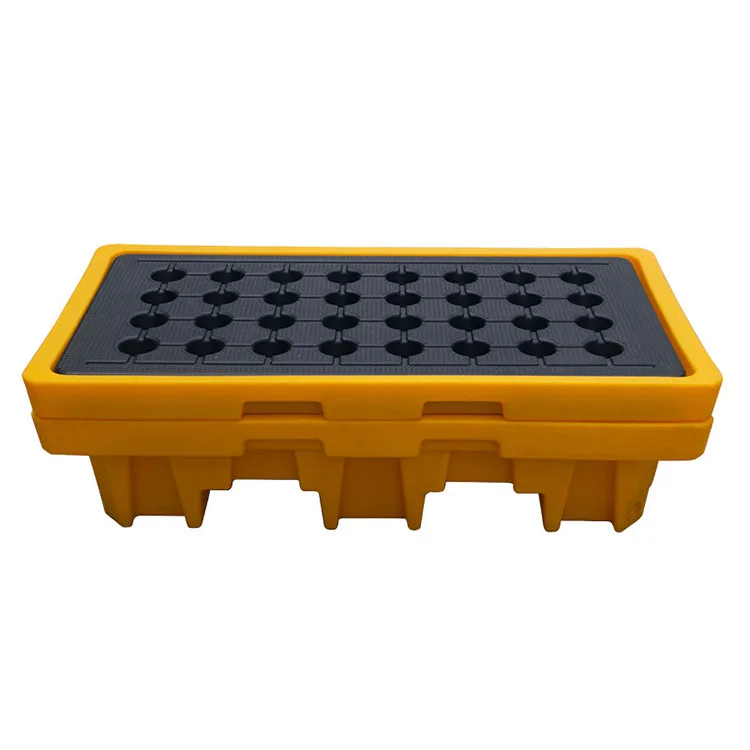 Ibc Spill Containment Pallet Plastic Oil Spill Pallet For Drums Leakage