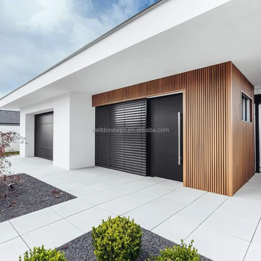 wpc decorative exterior composite wall panel for outdoor wall use