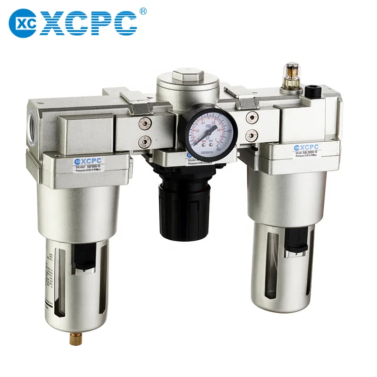 XAC series smc type Air Source Treatment Unit FRL Combination