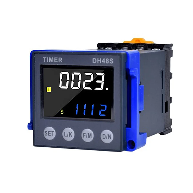 Digital Display Cycle Time Relay AC 220v24v380v Automatic Delay Digital DH48S Controller