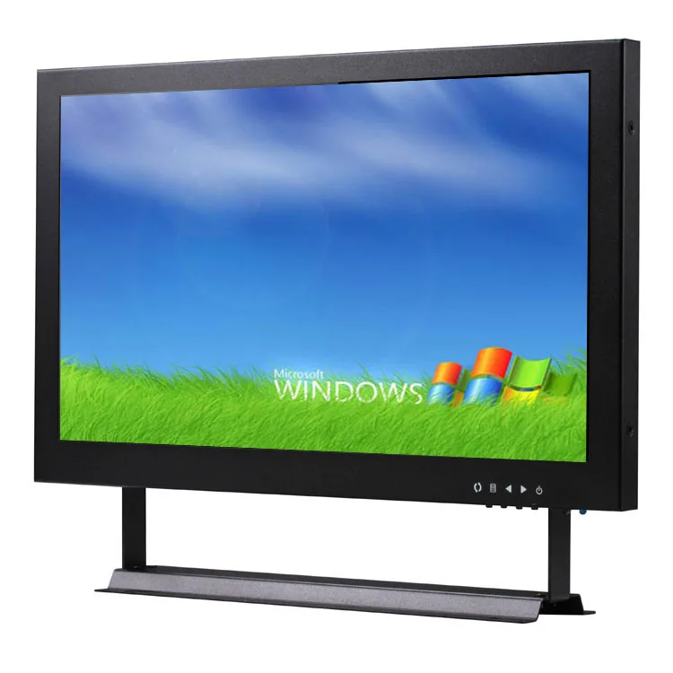 Cheap Price 13 13.3 inch Wide Screen LCD CCTV Monitor BNC AV 1080P Metal Frame Monitor
