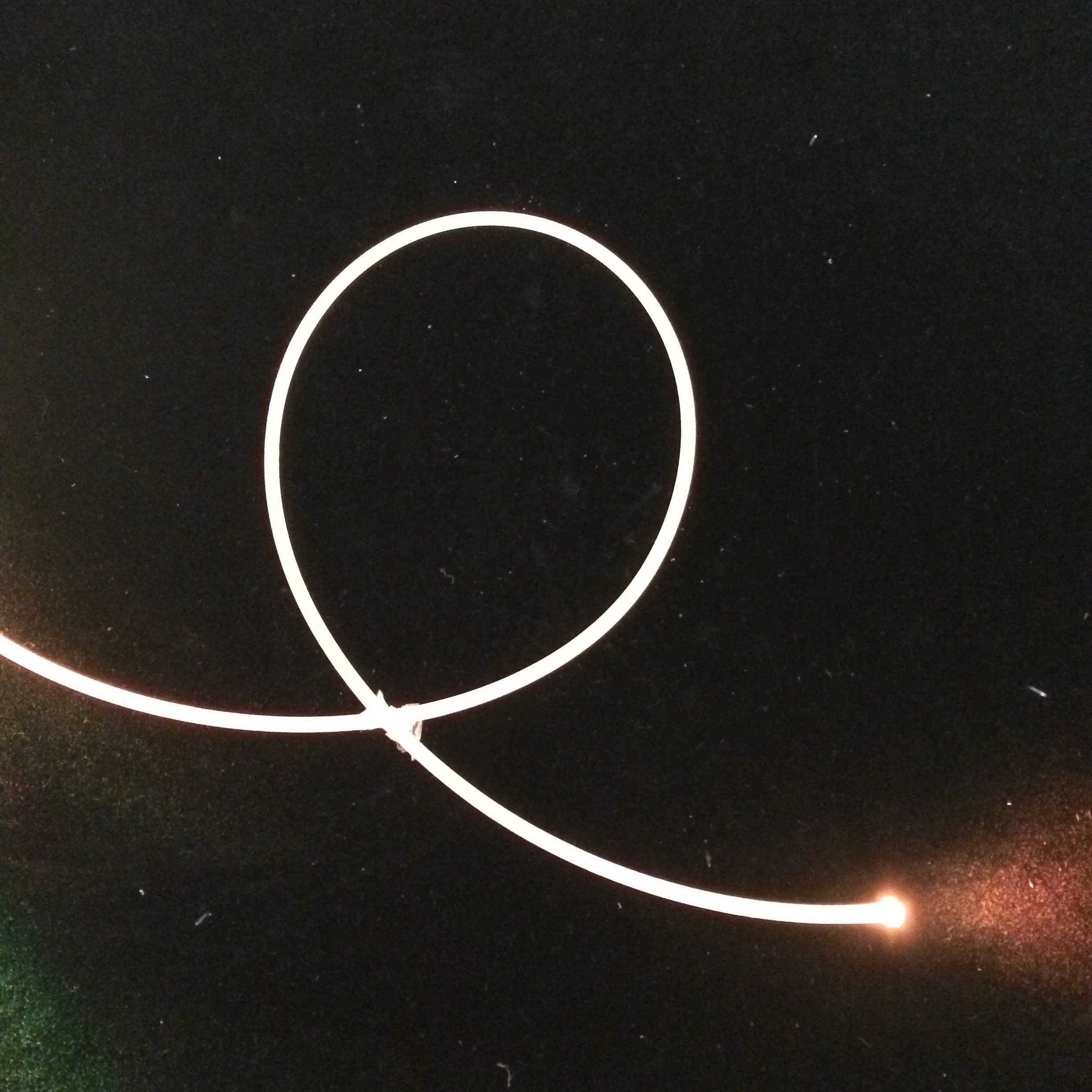 3mm side light glow optic fiber