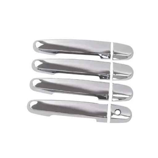 WZXDAUTO Wholesale Door Handle Cover For Highlander Vios Rav4 Abs Chrome For Toyota Corolla 2003 -2013 Pick Up Auto Accessories