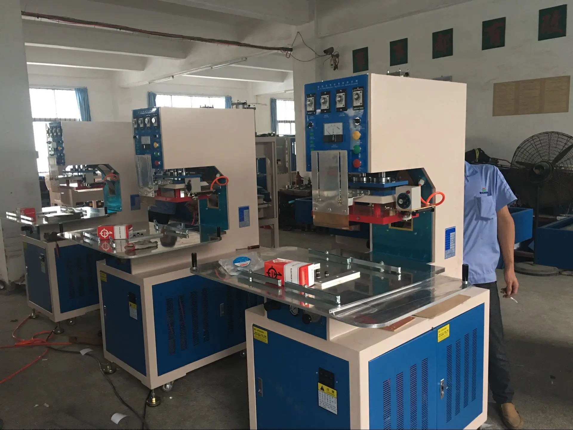 10KW High Quality 8KW Turntable High Frequency PVC Packing Machines for watches