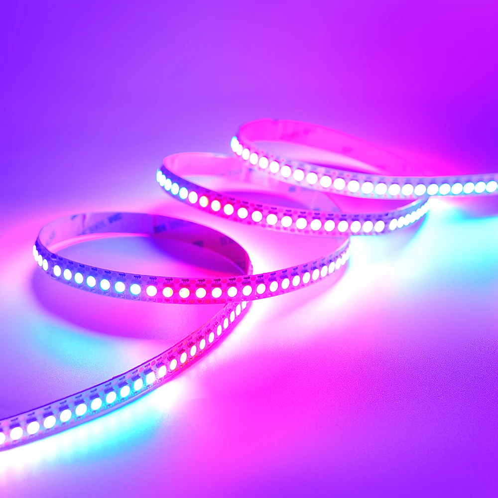 RGBIC Smart SMD5050 WS2812B WS2815 144 светодиодов/м 5 В 12 пиксель Rgbic светодиодные полосы света