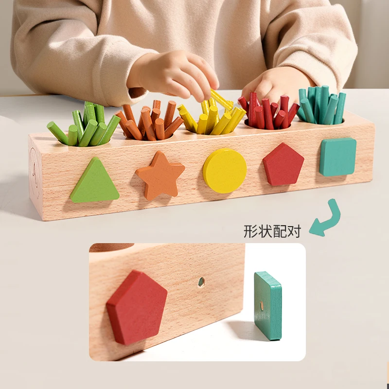 Montessori preschool math toys Math calculation sticks elementary kindergarten puzzle educational toys