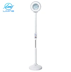 beauty salon tattoo eyebrow 360 rotation foldable LED lighting magnifying glass headlamp