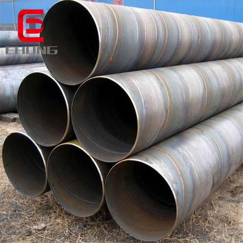 API 5L X42 X60 X65 X70 X52 ssaw steel large diameter mild spiral welded carbon steel pipe