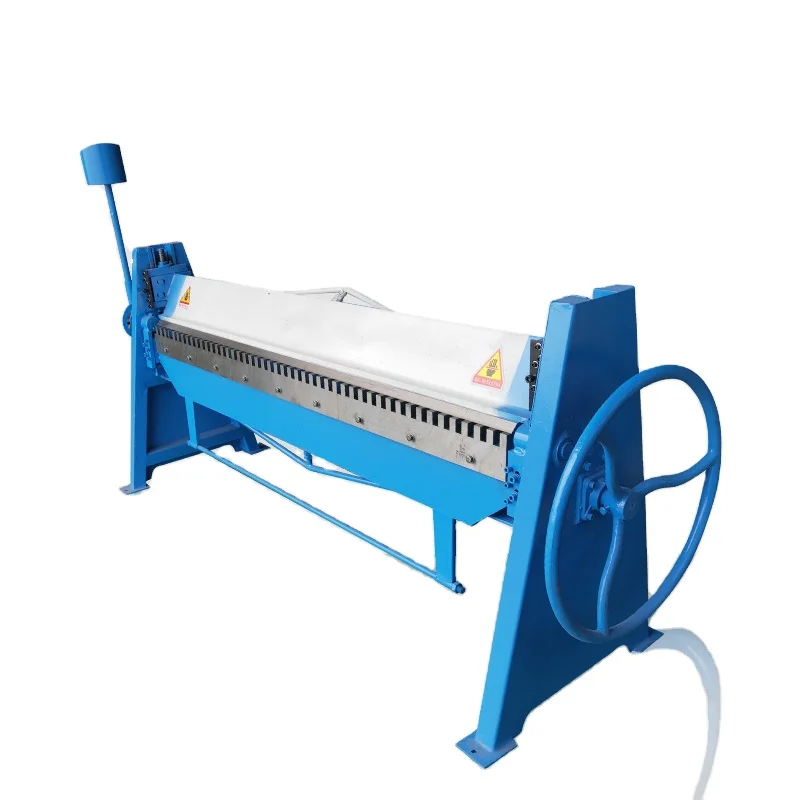 Manual folding machine hand duct tdf flange bending machine