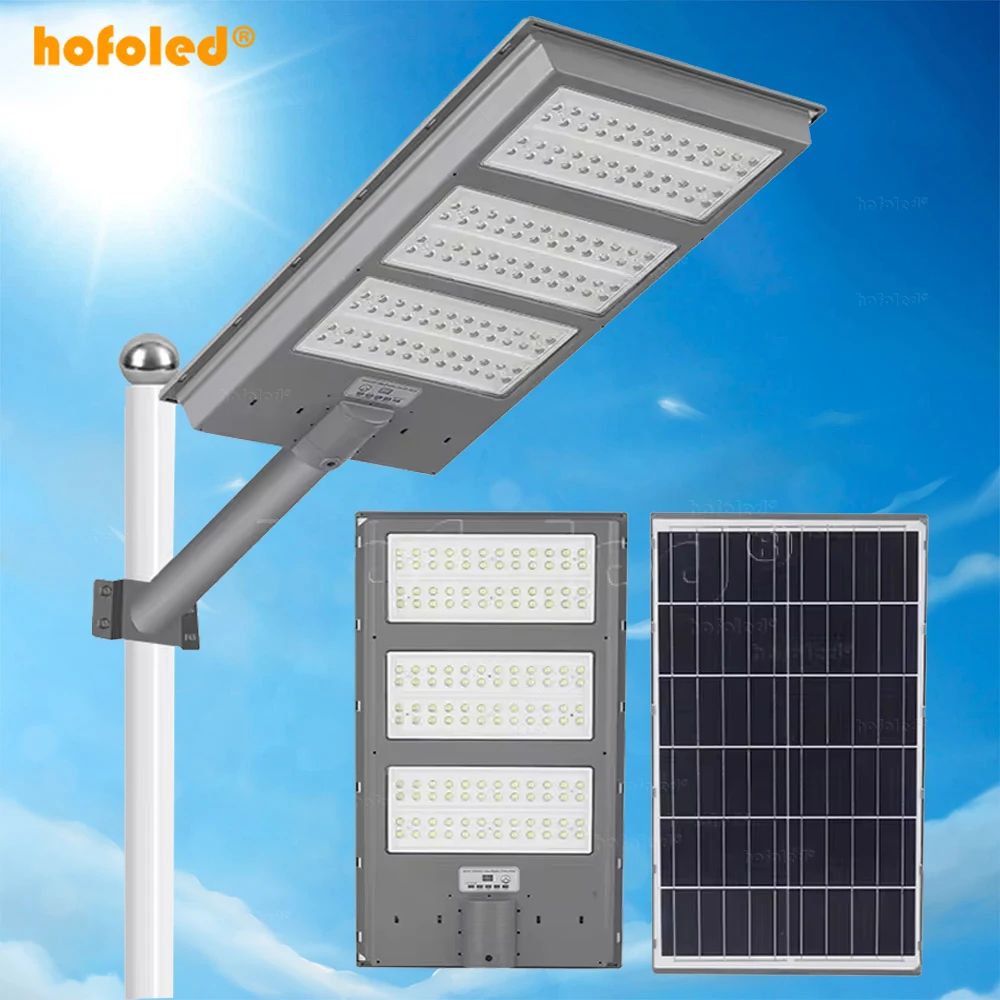 High Brightness All in One Integrated Outdoor 2500W LED Solar Street Lights