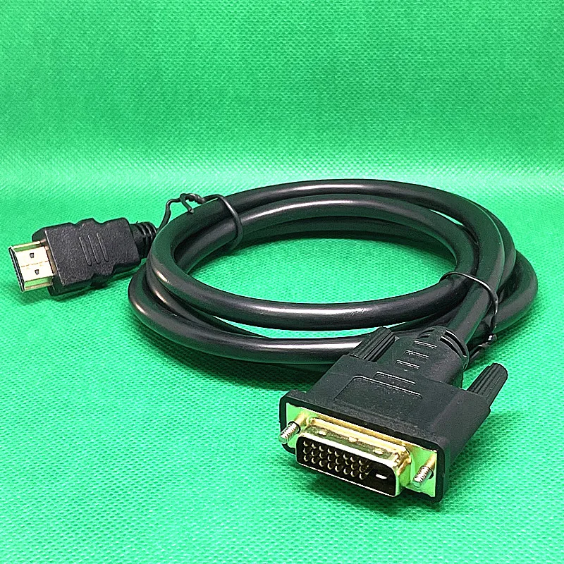 Factory Production High Speed HDMI Male To Dvi 24+1 Male Cable Support 1080P Compatible For Ps4 Ps3 Xbox Graphic Card