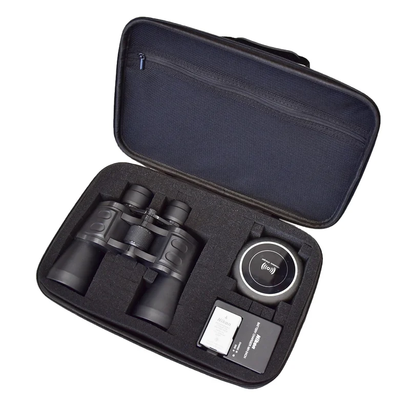 New DIY Sponge Grid Digital Storage Bag Mobile Hard Disk Sorting Bag Power Mouse Camera EVA Hard Case Customization