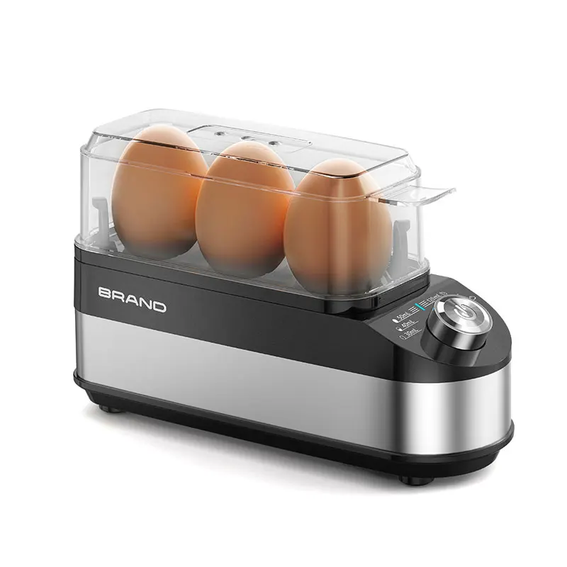 Direct factory  3 Eggs Capacity Boiled Egg Cooker for Breakfast Household Electric Steamer easy operation Egg Boilers
