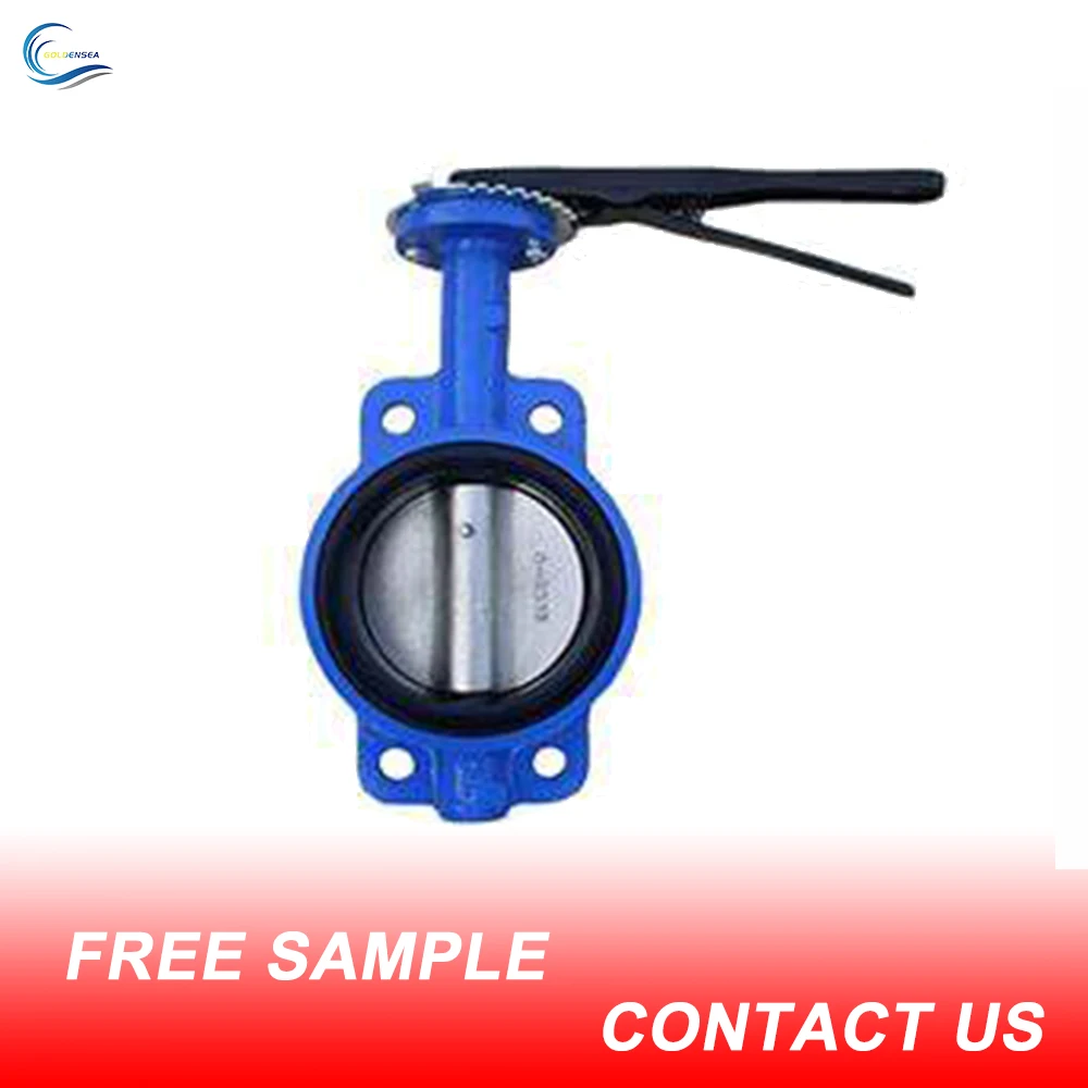 Goldensea supplier Butterfly Valve 10 inch valvula de mariposa Valvula borboleta