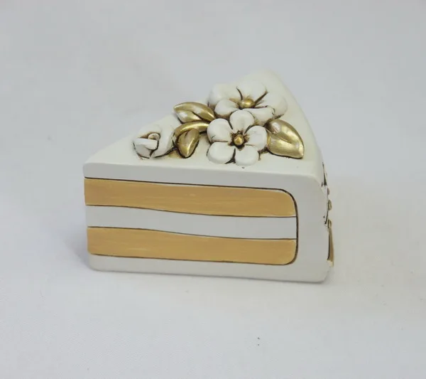 Artificial Resin Cake Pieces Decoration 3D Foods Statues Wholesale Custom Logo Gifts