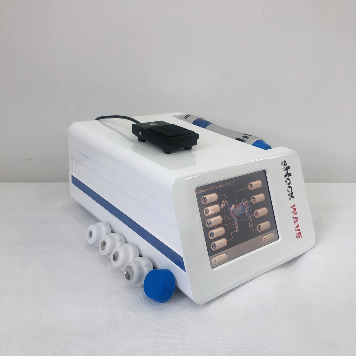 Hot selling vet electromagnetic shock wave horse for pain relief therapy