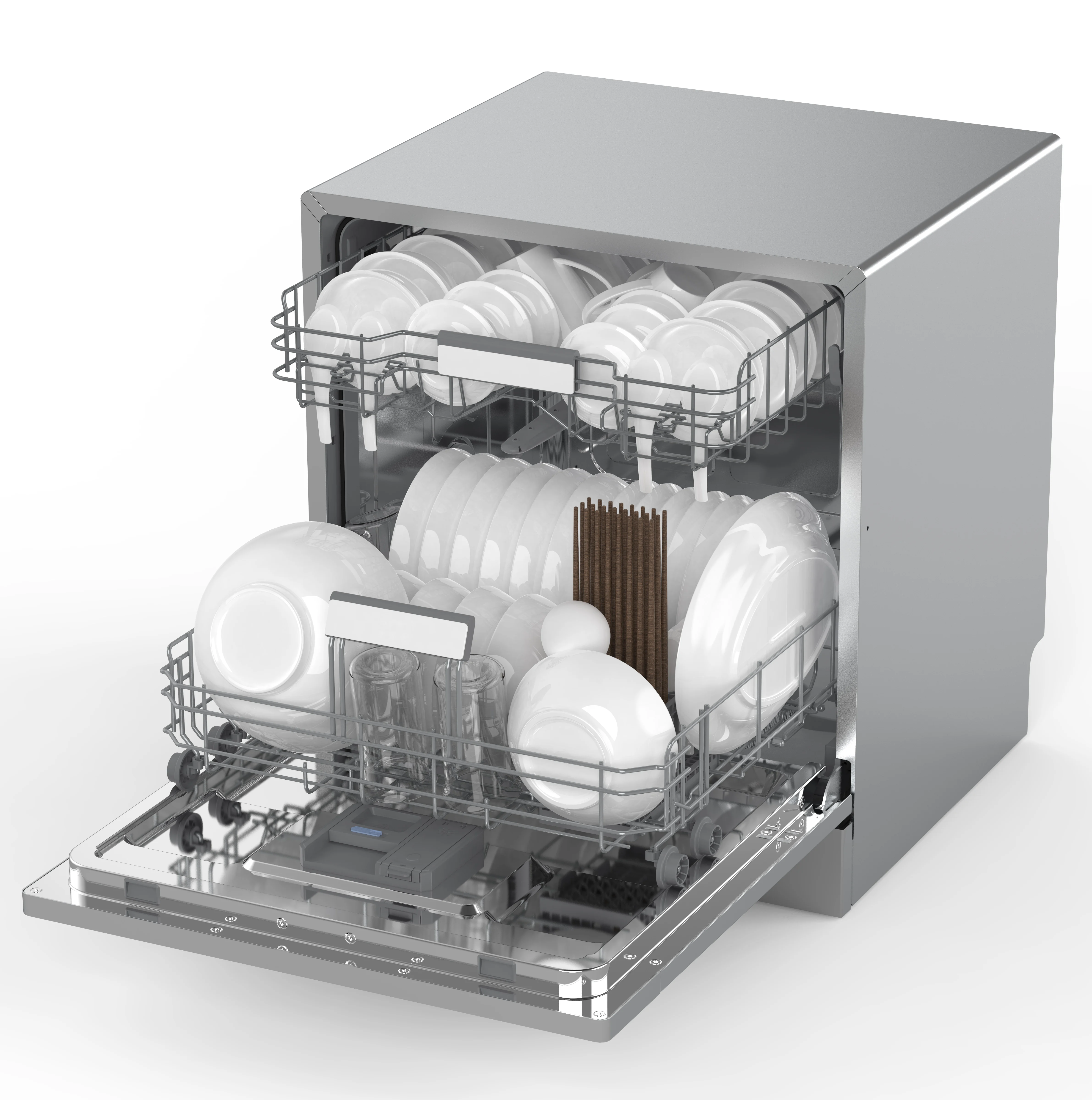 Mini Portable Dishwasher Automatic 3 in 1 Dish Washer Machine With 4G for