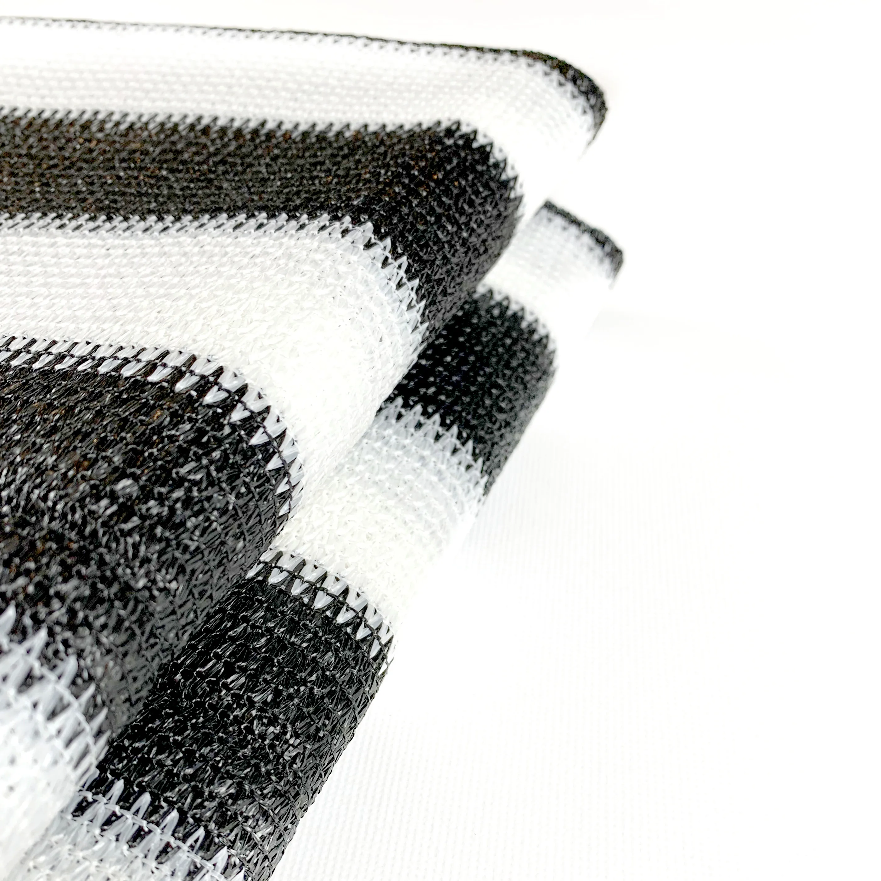 Factory UV Protection Knitted HDPE Blue and White Shade Net Shade Sails Enclosure Nets
