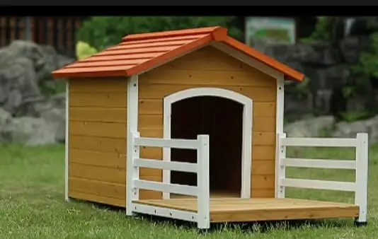 Classical Design dog kennel Wooden Dog house for outdoor