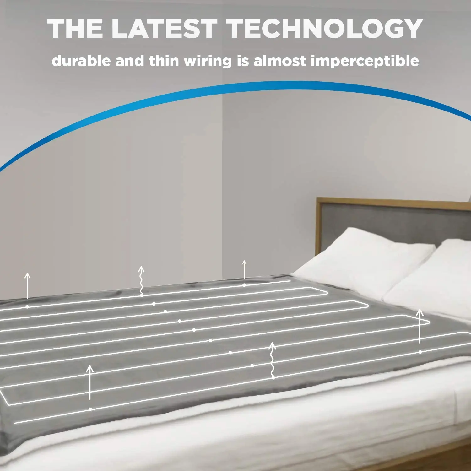 2024 Latest Design Electric Blanket Usb Warm-up Fleece Blanket Electric Portable Elektrisch Deken Electric Heating Blanket