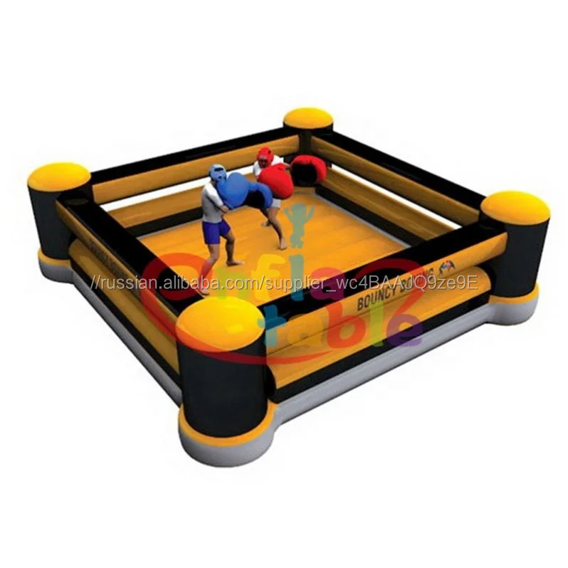 Интерактивная игра надувные боксерские кольца/негабаритных перчатки и шлемы надувные Арена кольцо