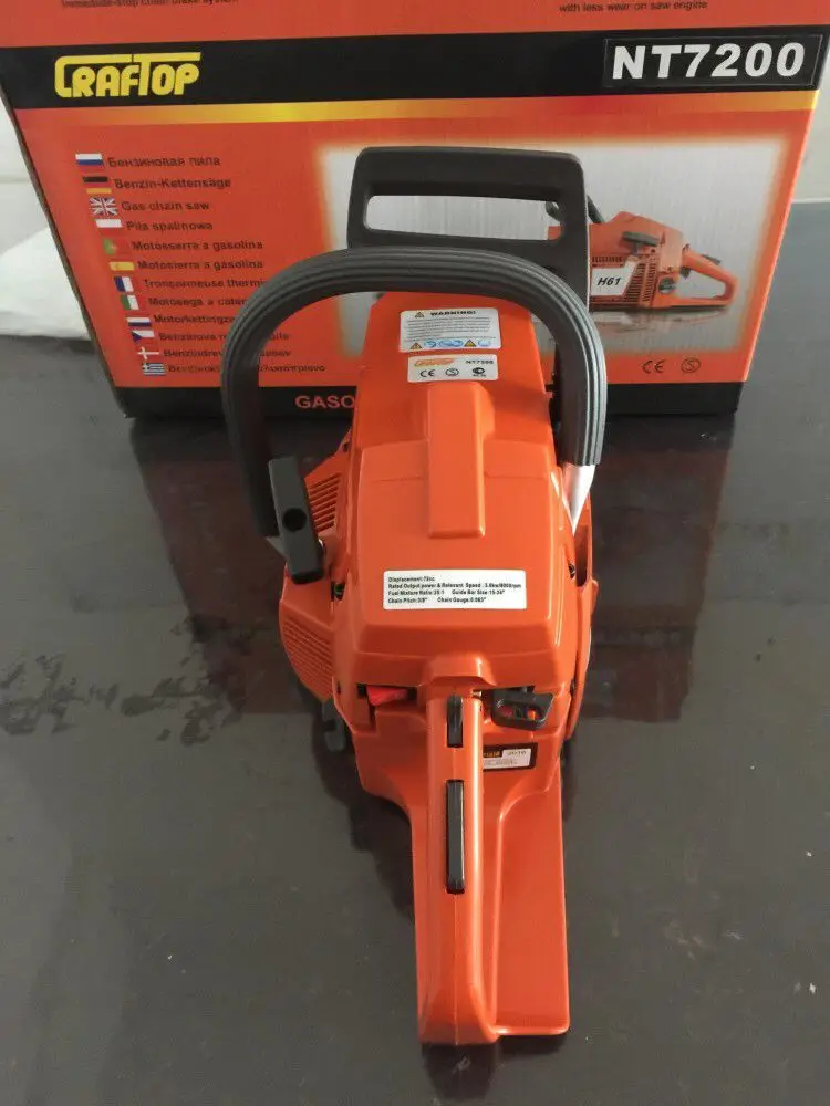 NEWTOP высокое качество 72CC бензопила NT7200 все части совместимы с Hus 272xp