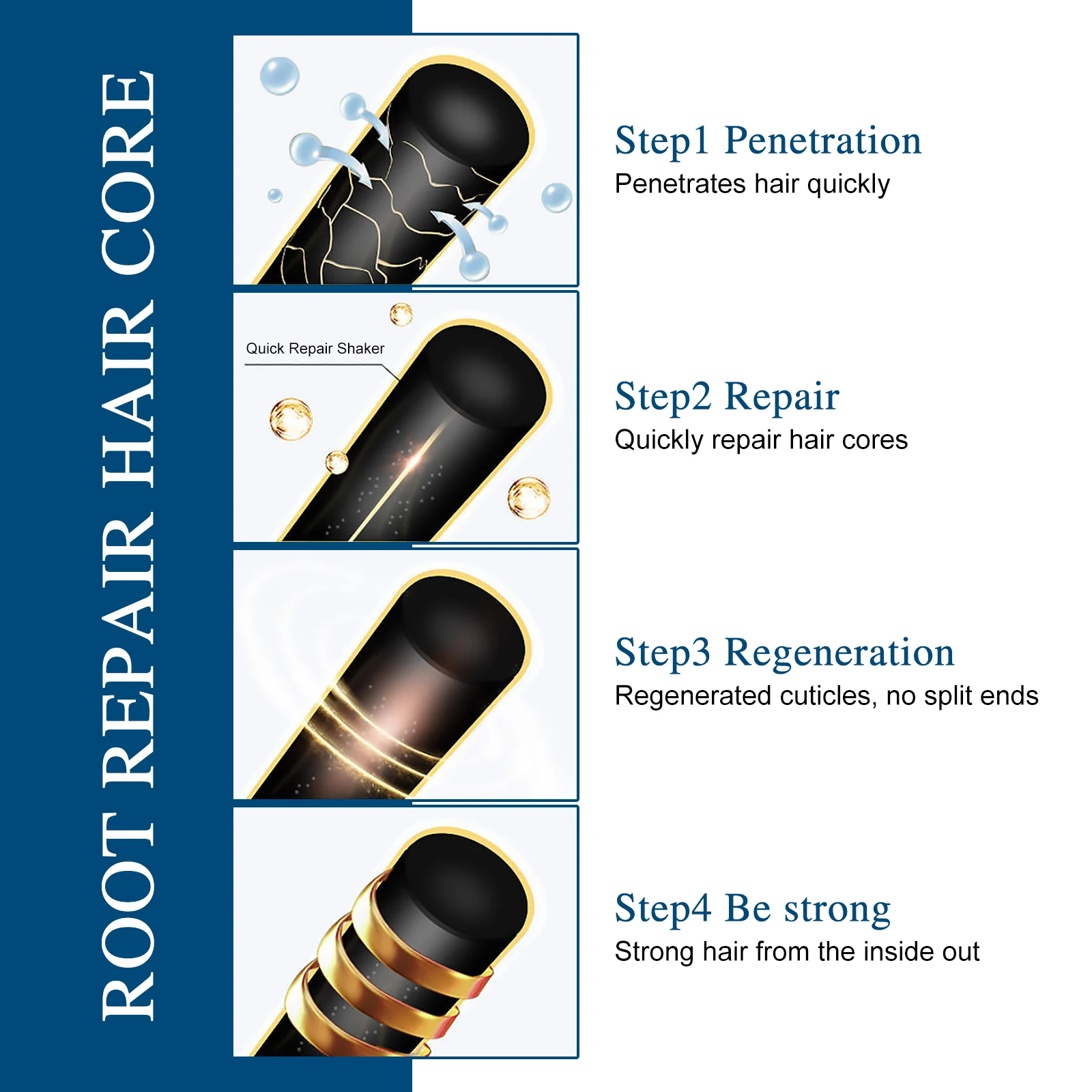 Jaysuing OEM&ODM Hair Growth Kit Nourishing Hair Growth Serum Organic Portable Hair Growth Oil Serum